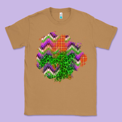 Halloween Patch Classic Tee Designed By Bundleandbundleshop