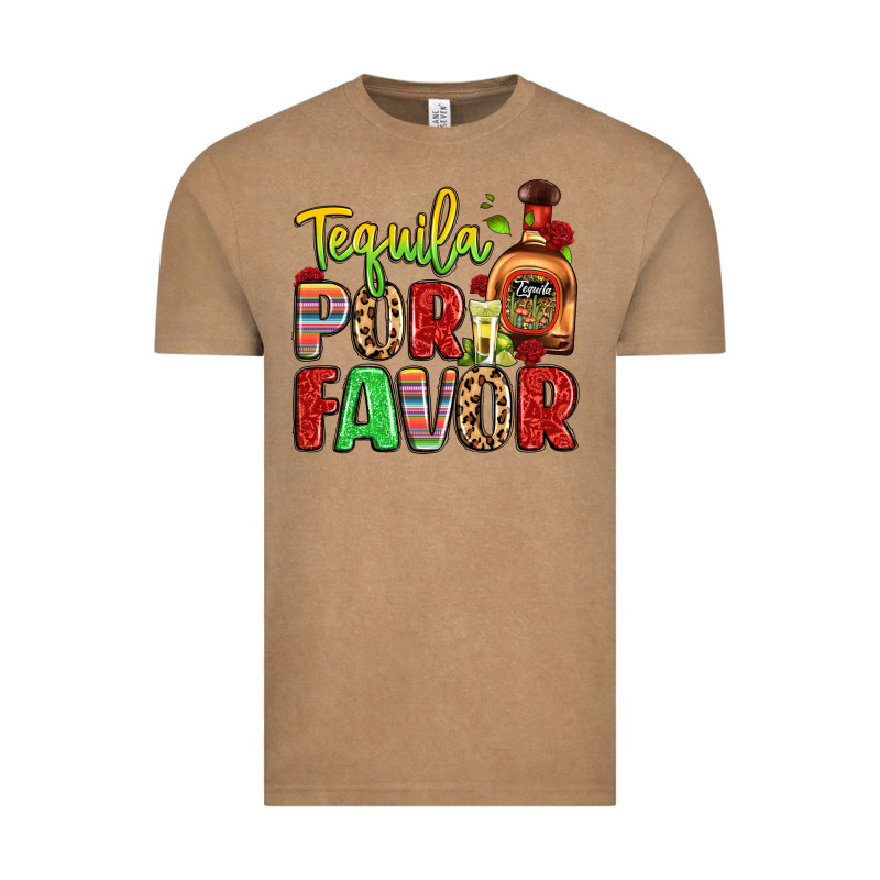 Tequila Por Favor Vintage Tee by LillyAllenDesigns | Teevron