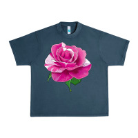 Midnight Navy Parade Day Rose Urban Heavy Tee - LillyAllenDesigns