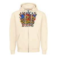 Sandshell American babe 4th of july Zipper Hoodie - CowGirlArtShop