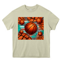 Mossy basketball leopard serape tumbler Heavy Core Tee - Jasminsmagicworld