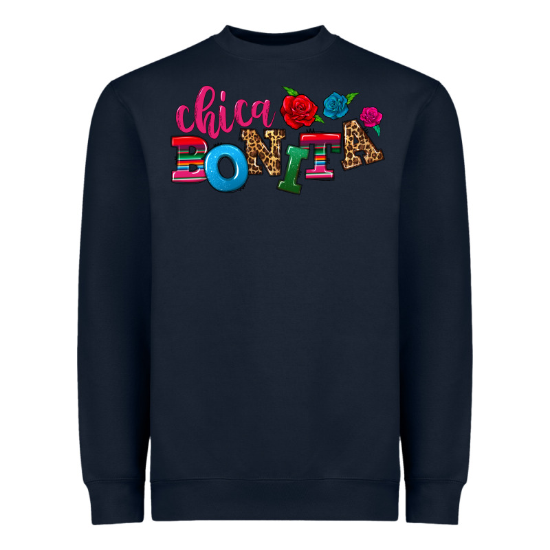 Chica Bonita Heavyweight Sweatshirt by NancyCooperArtShop | Teevron