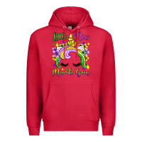 Cardinal little miss mardi gras unicorn  olivia Premium Hoodie - OliviaCreatesArt