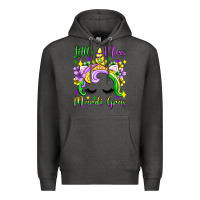 Charcoal Heather little miss mardi gras unicorn  olivia Premium Hoodie - OliviaCreatesArt
