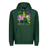 Sports Green little miss mardi gras unicorn  olivia Premium Hoodie - OliviaCreatesArt