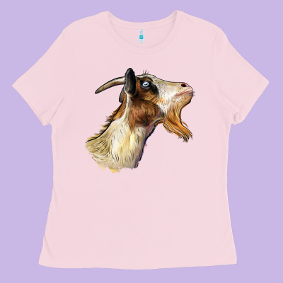 Tennessee Goat Head Ladies Tee Designed By Lillyallendesigns
