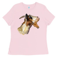 Bubblegum Pink Tennessee Goat Head Ladies Tee - LillyAllenDesigns
