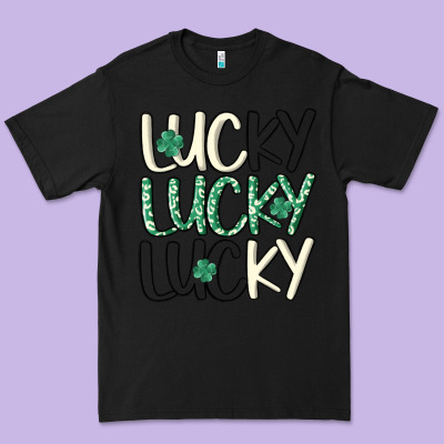 Lucky Premium Tee Designed By Maliassmallbusiness