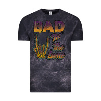 Cloud Black bad to the bone Vintage Tee - JahusDesignShop