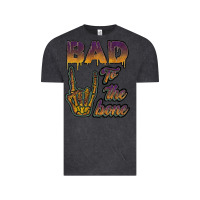 Vintage Black bad to the bone Vintage Tee - JahusDesignShop