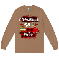 Toasted Coconut Christmas With My Tribe Long Sleeve Tee - Bettercallsaul