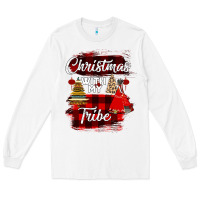 White Christmas With My Tribe Long Sleeve Tee - Bettercallsaul