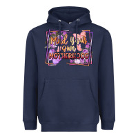 Navy mind your motherhood Heavyweight Hoodie - FaDigitalArtStudio