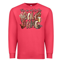 Cardinal take me out to the ball game Premium Sweatshirt - FaDigitalArtStudio