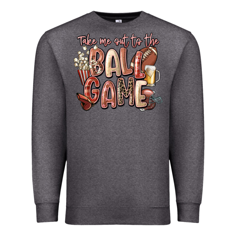 Take Me Out To The Ball Game Premium Sweatshirt by FaDigitalArtStudio | Teevron