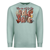 Seafoam take me out to the ball game Premium Sweatshirt - FaDigitalArtStudio
