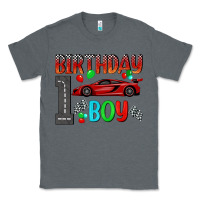 Charcoal Heather birthday boy 1 Classic Tee - BundleAndBundleShop