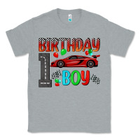 Heather Grey birthday boy 1 Classic Tee - BundleAndBundleShop