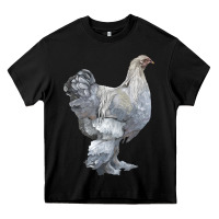 Black Brahma Chicken Heavy Core Tee - LillyAllenDesigns