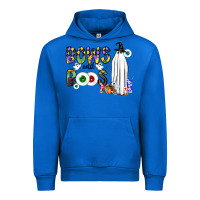 Cobalt Bows and Boos Y'all Urban Hoodie - CowhideDigitalArt