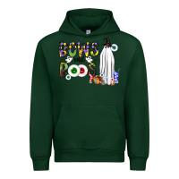 Forest Green Bows and Boos Y'all Urban Hoodie - CowhideDigitalArt