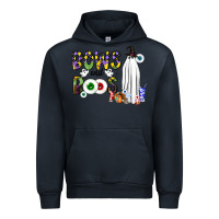 Navy Bows and Boos Y'all Urban Hoodie - CowhideDigitalArt