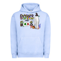 Pigment Grape Ice Bows and Boos Y'all Urban Hoodie - CowhideDigitalArt