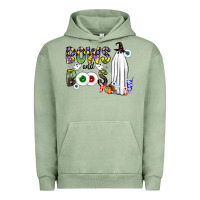 Pigment Oil Green Bows and Boos Y'all Urban Hoodie - CowhideDigitalArt