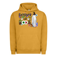 Pigment Peanut Butter Bows and Boos Y'all Urban Hoodie - CowhideDigitalArt