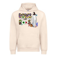 Sandshell Bows and Boos Y'all Urban Hoodie - CowhideDigitalArt