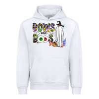 White Bows and Boos Y'all Urban Hoodie - CowhideDigitalArt