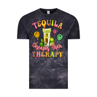 Cloud Black tequila cheaper than therapy Vintage Tee - LillyAllenDesigns