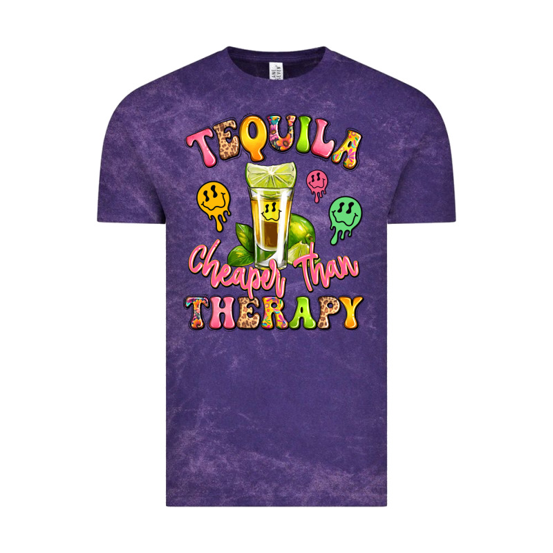 Tequila Cheaper Than Therapy Vintage Tee by LillyAllenDesigns | Teevron