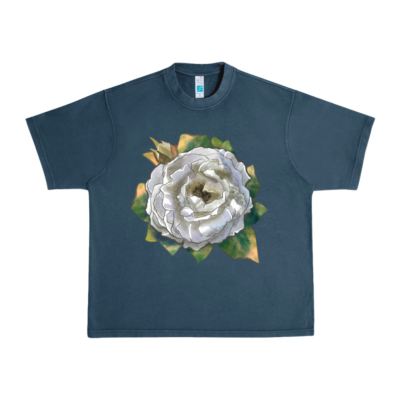 Pillow Fight Rose Urban Heavy Tee by LillyAllenDesigns | Teevron