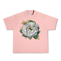 Salmon Pillow Fight Rose Urban Heavy Tee - LillyAllenDesigns