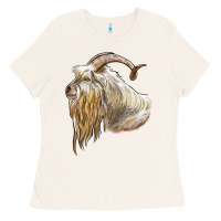 Kiko Goat Face Ladies Tee | Teevron