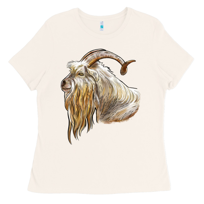 Kiko Goat Face Ladies Tee by LillyAllenDesigns | Teevron
