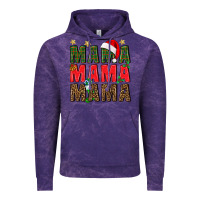 Cloud Purple Christmas Mama Vintage Hoodie - BundleAndBundleShop