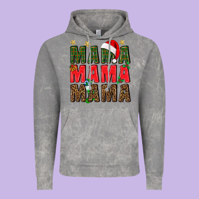 Christmas Mama Vintage Hoodie Designed By Bundleandbundleshop