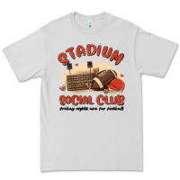 Dove Grey stadium social club football Premium Tee - MaliasSmallBusiness