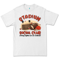White stadium social club football Premium Tee - MaliasSmallBusiness