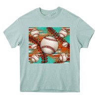 Arona baseball turquoise serape glitter tumbler Heavy Core Tee - Jasminsmagicworld