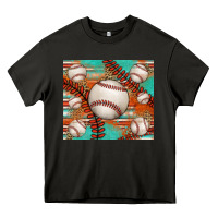 Asphalt baseball turquoise serape glitter tumbler Heavy Core Tee - Jasminsmagicworld