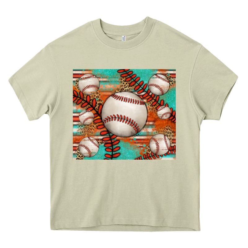 Baseball Turquoise Serape Glitter Tumbler Heavy Core Tee by Jasminsmagicworld | Teevron