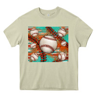 Mossy baseball turquoise serape glitter tumbler Heavy Core Tee - Jasminsmagicworld