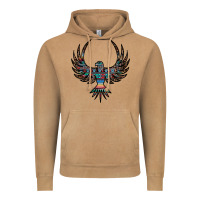 Vintage Camel aztec leopard thunderbird Vintage Hoodie - RanaPortraitStore
