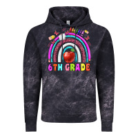 Cloud Black 6 th grade Vintage Hoodie - BundleAndBundleShop