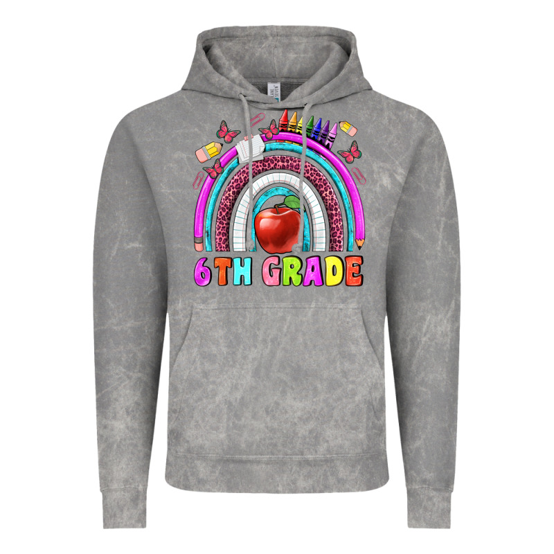 6 Th Grade Vintage Hoodie by BundleAndBundleShop | Teevron