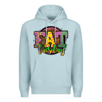Blue Mist mardi gras fat tuesday Premium Hoodie - OliviaCreatesArt