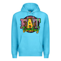 Ocean Blue mardi gras fat tuesday Premium Hoodie - OliviaCreatesArt